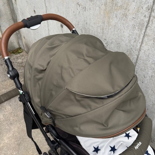 未使用レインカバー＆バンパーカバー付 Aprica アップリカ ラクーナ