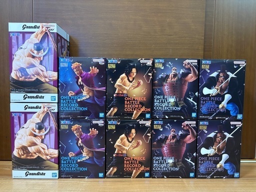 【新品未開封】ワンピース　白髭　マルコ　エース　ジョズ　ビスタ　白髭海賊団セット