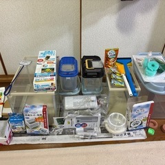 価格交渉可　GEX水槽・ポンプ他いろいろ３７点セット
