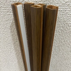受け渡し予定者確定【未使用】ケーブルカバー100cm×５本＋角５個の画像