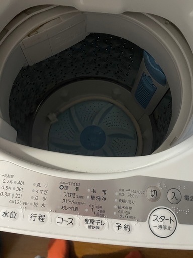 5kg 一人暮らし用 東芝洗濯機