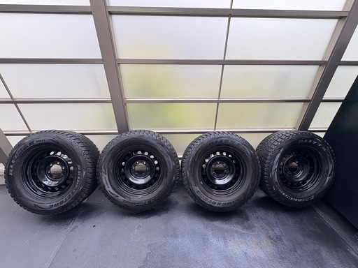 FJクルーザー 純正鉄ホイール＋スタッドレス4本セット（おまけ