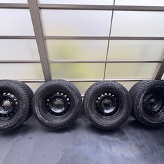 FJクルーザー 純正鉄ホイール＋スタッドレス4本セット（おまけ
）