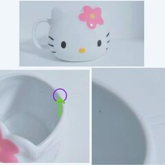 ３個セット大きめマグカップ🎀サンリオの画像