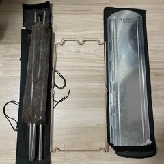 キャンプ用品　反射板　ウインドスクリーン 60cm　焚き火台　ス...