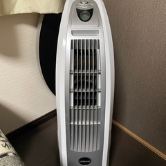 タワーファン ホワイト 風量調整機能付き