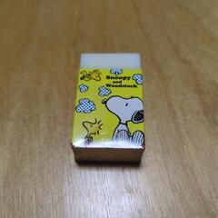SNOOPY スヌーピー 文房具セット メモ帳＆消しゴムの画像