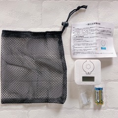 一酸化炭素チェッカー 防災製品等推奨品 アウトドア キャンプ 小型 軽量 キャンプ用 ミニサイズ 一酸化炭素警報器 新品未使用の画像