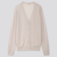 UNIQLO ライトVネックカーディガン