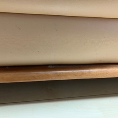 (今月までの処分)合皮ソファ(3人がけ)の画像