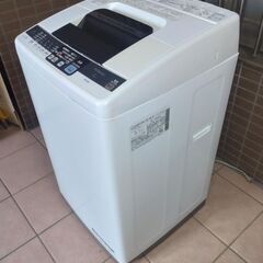 日立NW-7MY(7kg)、多機能:風呂のお湯使用機能、部屋干し機能（送風乾燥）、毛布洗い、ドライ洋服対応、洗濯槽洗浄等の画像