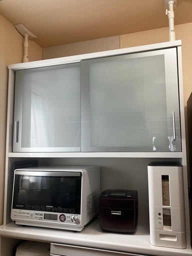 松田家具】美品キッチンボード➕おまけ付き食器棚 (トーマス