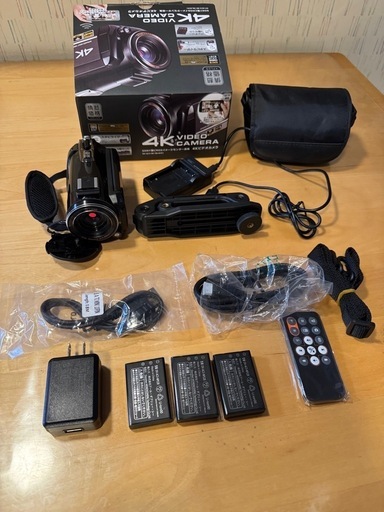 【お取引者決定】4Kビデオカメラ