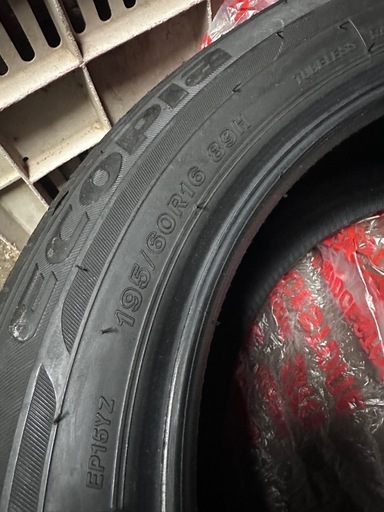 BRIDGESTONE 195/60R16 ECOPIA EP
150 2020年サマータイヤ 