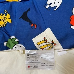 【差し上げます】ジュニア掛け布団　の画像