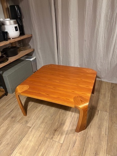 グッドデザイン賞　天童木工　座卓　乾三郎　ロングライフ