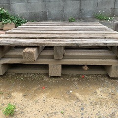 木製パレット2枚譲ります　