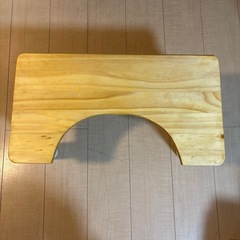 木製 子ども用安全ステップ　トイレ踏み台