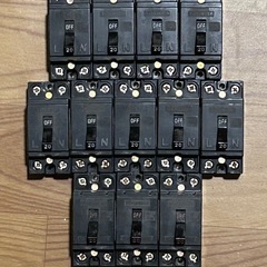 東芝安全ブレーカー 中古12個