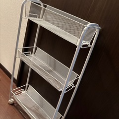 キャスター付き　キッチンワゴン