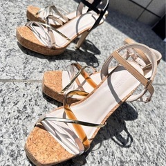 【新品】　リップサービス　ハイヒール　サンダル　Lの画像