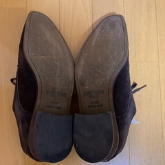 YUKI TORTI HOMME 本革スウエード Uチップ26EEEの画像