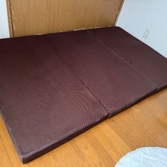 三つ折りマットレス 高反発
