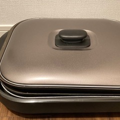タイガーホットプレート　プレート2枚と蓋付き CRC-A300の画像
