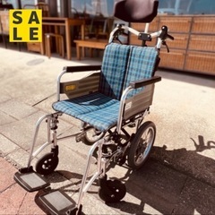 JH0411 ベッドレスト付き車いす　車椅子