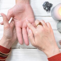 「はじめての手相講座」やさしい手相術　手相ってこんなに面白い！の画像