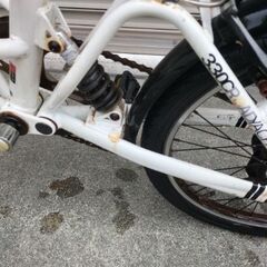 リアサスペンション付 6段変速20インチ自転車の画像