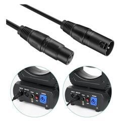 新品★未使用！DMX ケーブル5mステージ照明 防水3ピン信号 XLR(コネクターピン規格)商品画像右に→2枚目確認下さい。の画像