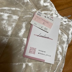 【新品】1,969円 ベロアロングスカート Mサイズ②の画像