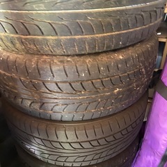 FIAT フィアット500純正 15インチアルミホイールタイヤ4本セット 今週末まで値下げします。の画像