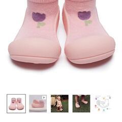 未使用！Attipas ソックスシューズ12.5cmの画像