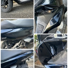軽整備済み‼️ PCX125 JF81 低走行　ヨシムラマフラー　タケガワバックレスト　配送可能　現車確認可能の画像