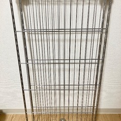 【幅90】スチール棚板2枚 ルミナス互換【未使用】の画像