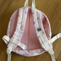 リュック　さくらんぼ柄　子供用の画像