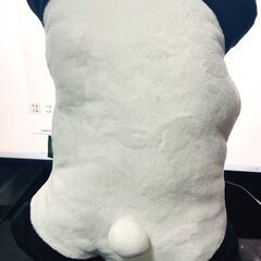 【美品・未使用に近い】DINOTAENG ボボ フラットファークッション “オレオ（in the Woods）”の画像
