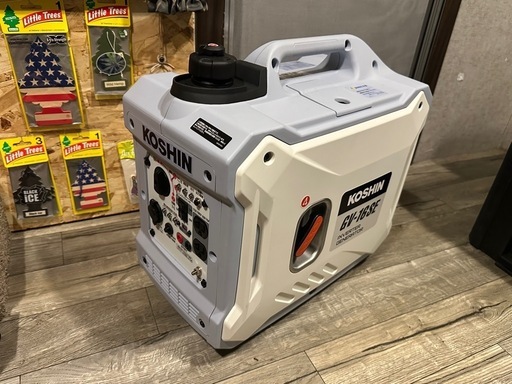 美品　3時間使用　工進 インバーター発電機 GV-16SE