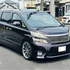 トヨタ ヴェルファイア 車検付きの画像