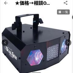 ★価格→相談OK！完動★美品自宅カラオケにも光のシャワーレーザービームライト説明書付★購入時60800円を大損→覚悟の!?の画像
