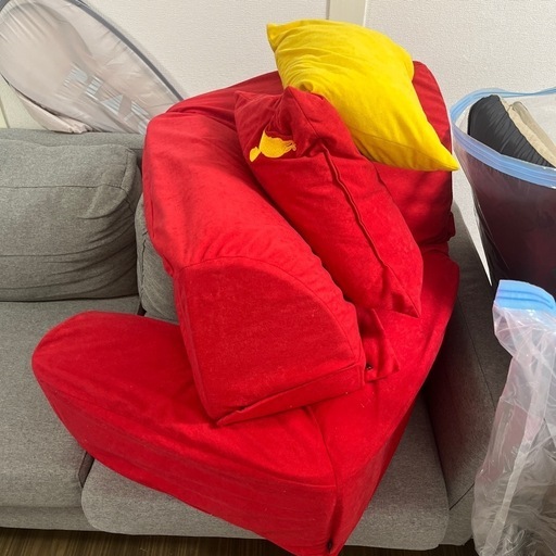 ベルメゾン　くまのプーさん　ダブルコーナーローソファーセット大【商談中】