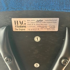北欧HAGホーグ社デザインバランスチェアの画像