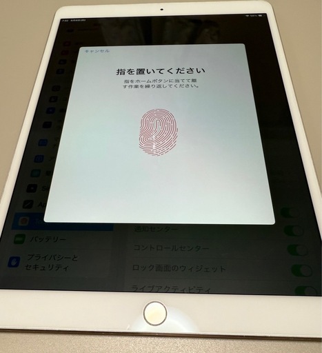 決まりました。ipad pro10.5 256GB wifiモデル シルバー