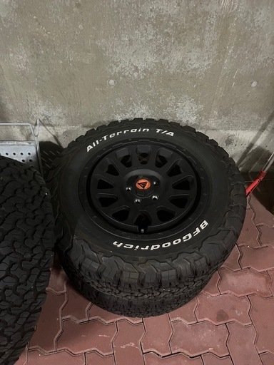 タイヤホイールセット　デルタフォース