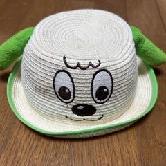 わんわんの麦わら帽子