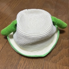 わんわんの麦わら帽子の画像
