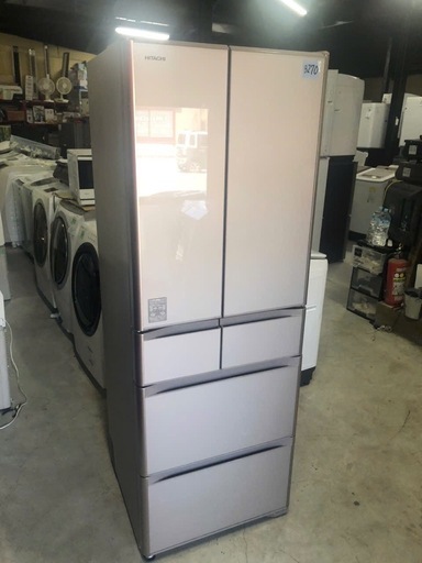 NO B270 ?福岡市内配送設置無料✨?R-XG4300H-XN 冷蔵庫 真空チルドXGシリーズ クリスタルシャンパン [430L 