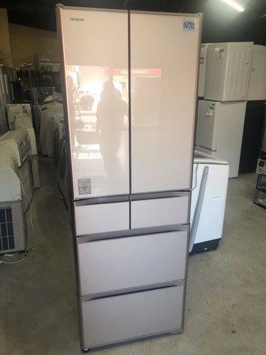 NO B270 ?福岡市内配送設置無料✨?R-XG4300H-XN 冷蔵庫 真空チルドXGシリーズ クリスタルシャンパン [430L 